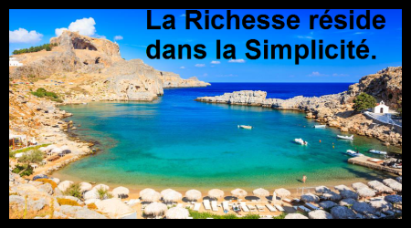 richesse et simplicite